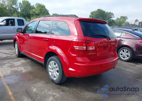 2016 Dodge Journey Se from USA, damaged, VIN 3C4PDCAB1GT140155